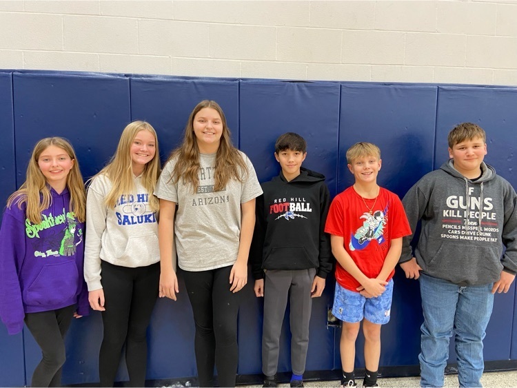 Red Hill Junior High Elks Hoop Shoot Winners Red Hill CUSD 10