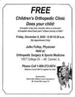Free Orthopedic Clinic