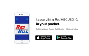 Check out the new Red Hill CUSD #10 App