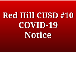 Covid Notice October 30, 2020