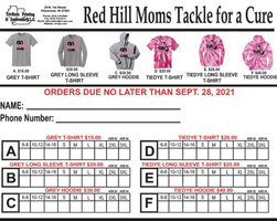 Tackle for a Cure Order Forms