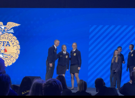Red Hill FFA Receives 3 Star National Chapter Award