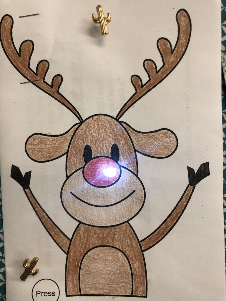 Light up reindeer 
